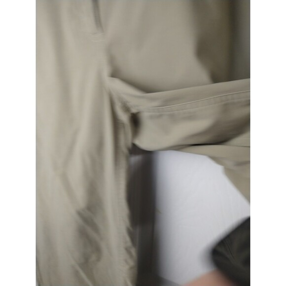 L.L. Bean Woman's 16 Tan Cargo Hiking Adjustable Ankle Flat Front Traveling... - Picture 3 of 12